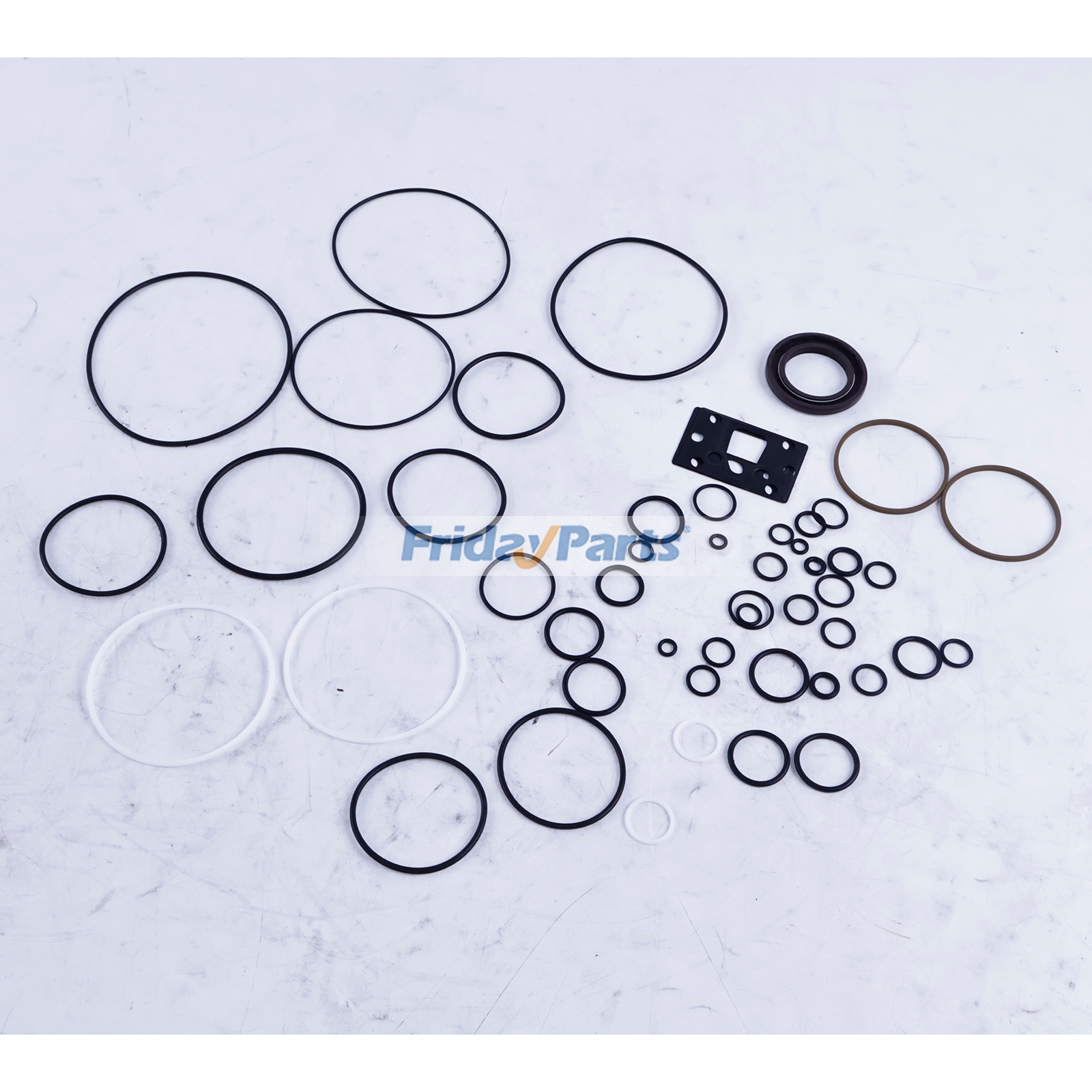 Kit de juntas para bomba de pistón de émbolo hidráulico compatible con Rexroth A4VG28DA13R/32R-NSC10K015EH-SK Para OTRA MARCA