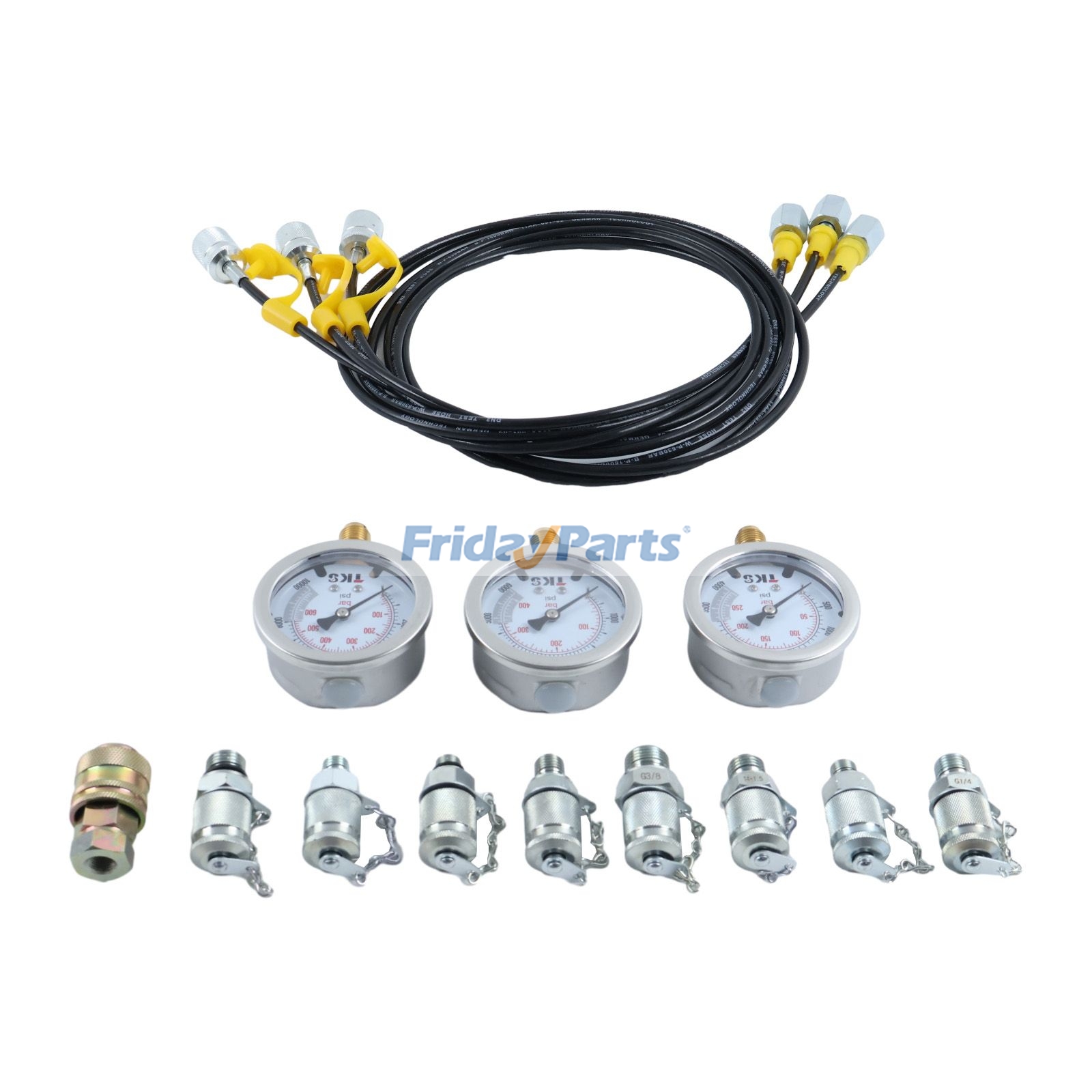 FridayParts Hydraulikdruck-Testkit