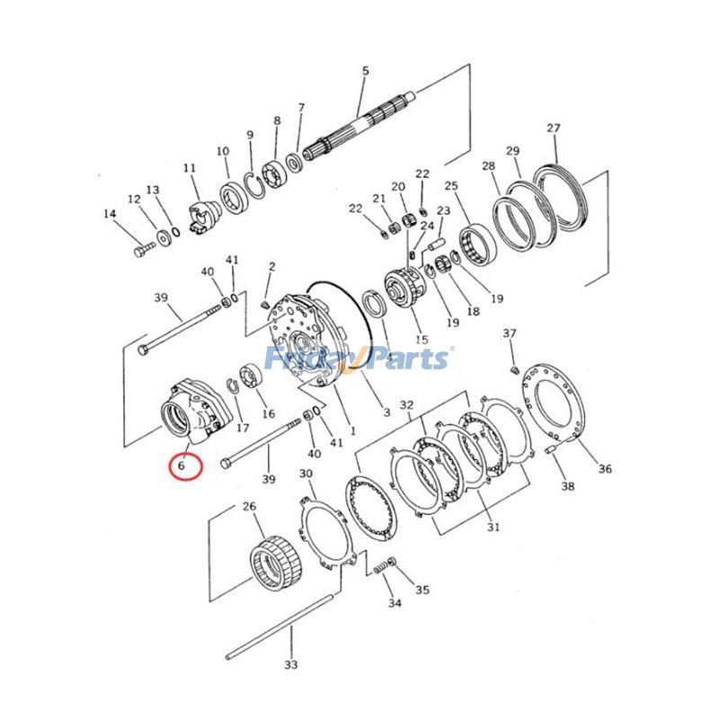 Hydraulic Pump For KOMATSU Dozer