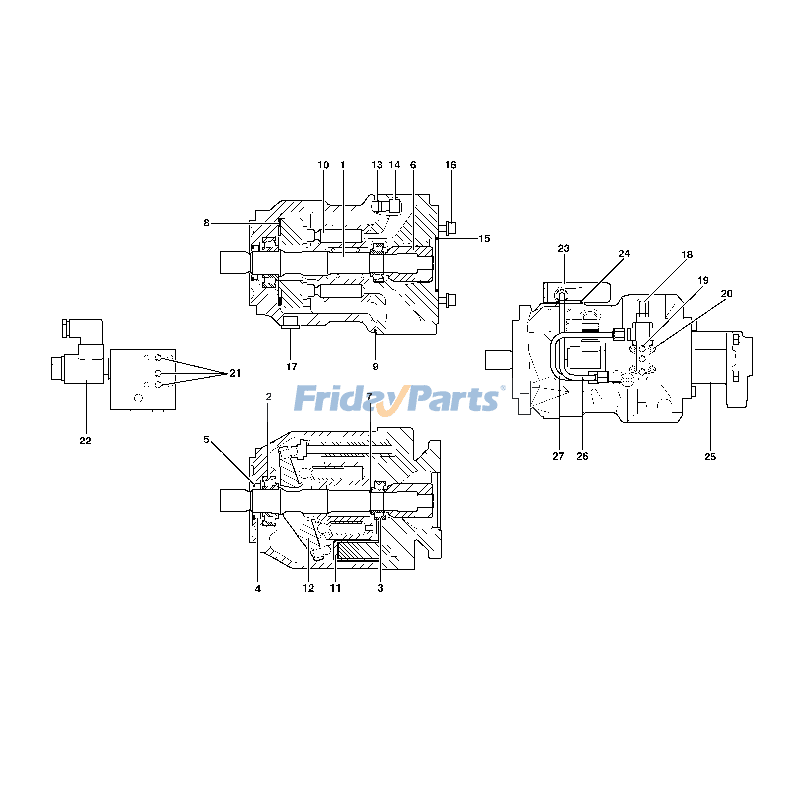 Hydraulic Pump for Loader