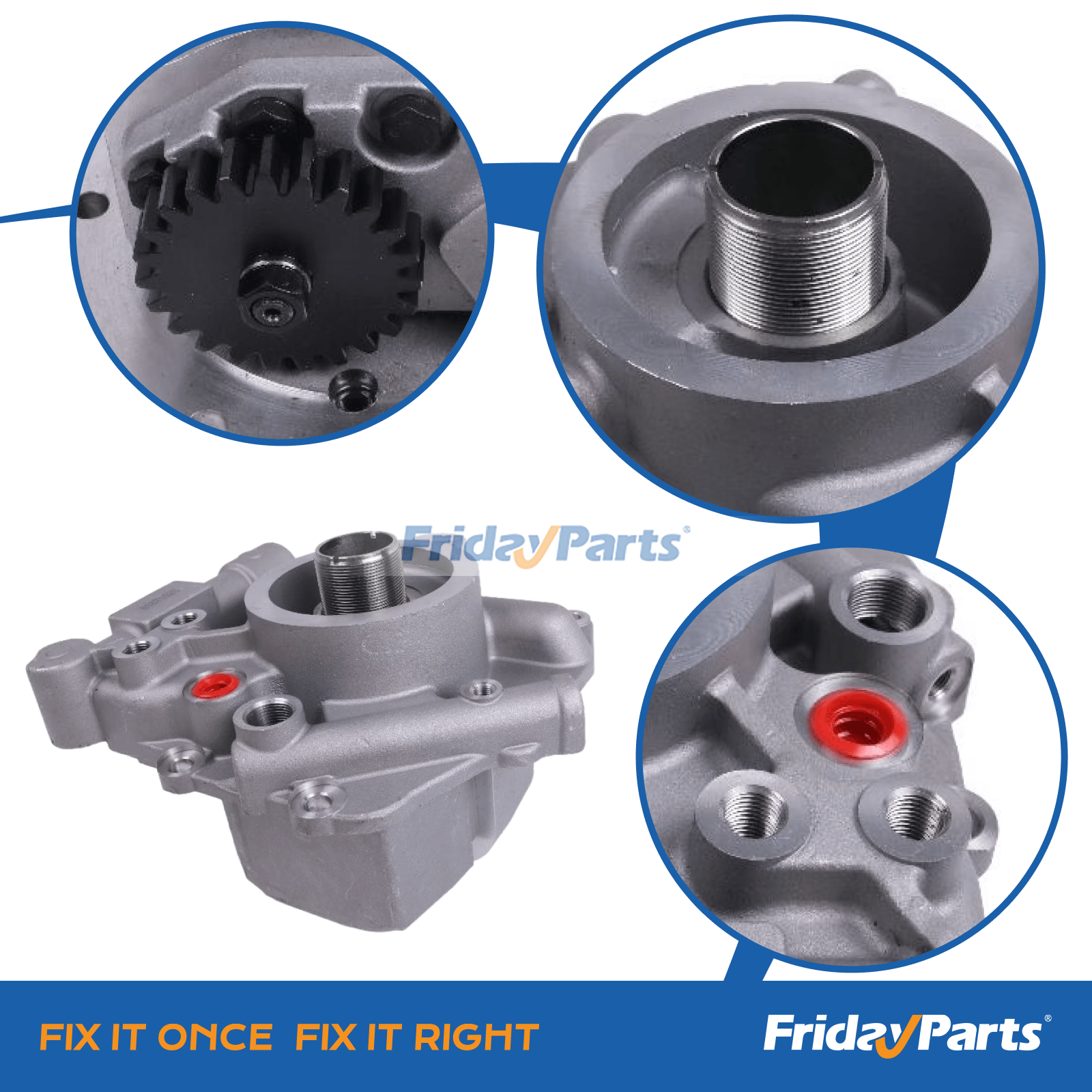 Hydraulic Pump F0NN600BB 81871528 for New Holland Tractor 5640 6610S 6640 7010 7740 7840 8010 8240 8340 TB100 TB110 TB120 TB80 TB85 TS100 TS110 TS115 TS90 for less