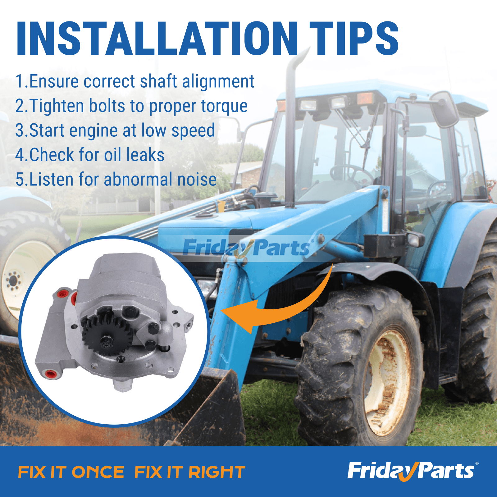 Hydraulic Pump F0NN600BB 81871528 for New Holland Tractor 5640 6610S 6640 7010 7740 7840 8010 8240 8340 TB100 TB110 TB120 TB80 TB85 TS100 TS110 TS115 TS90