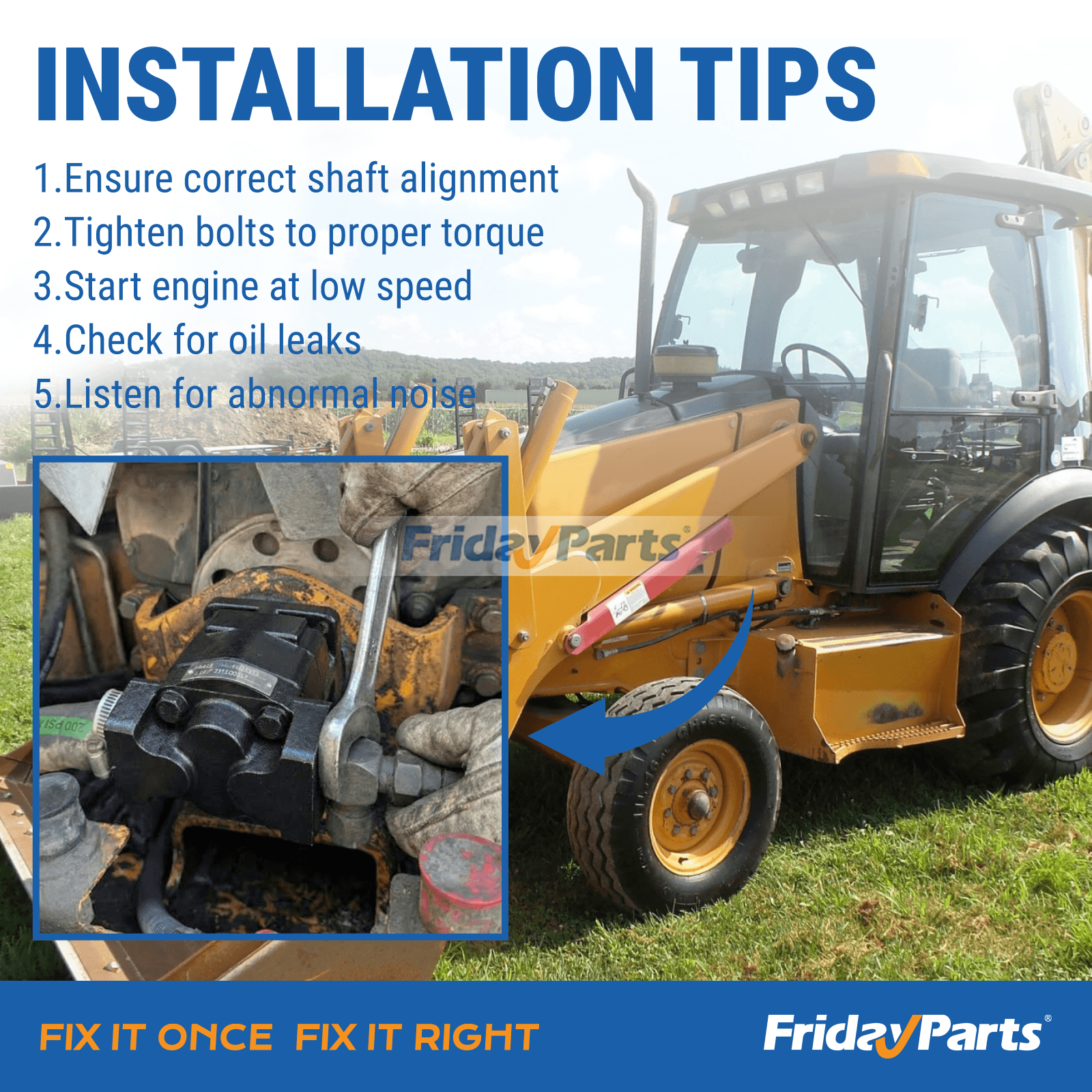 CASE バックホーローダー 580M 580L 570MXT 570LXT 用油圧ポンプ 257953A1