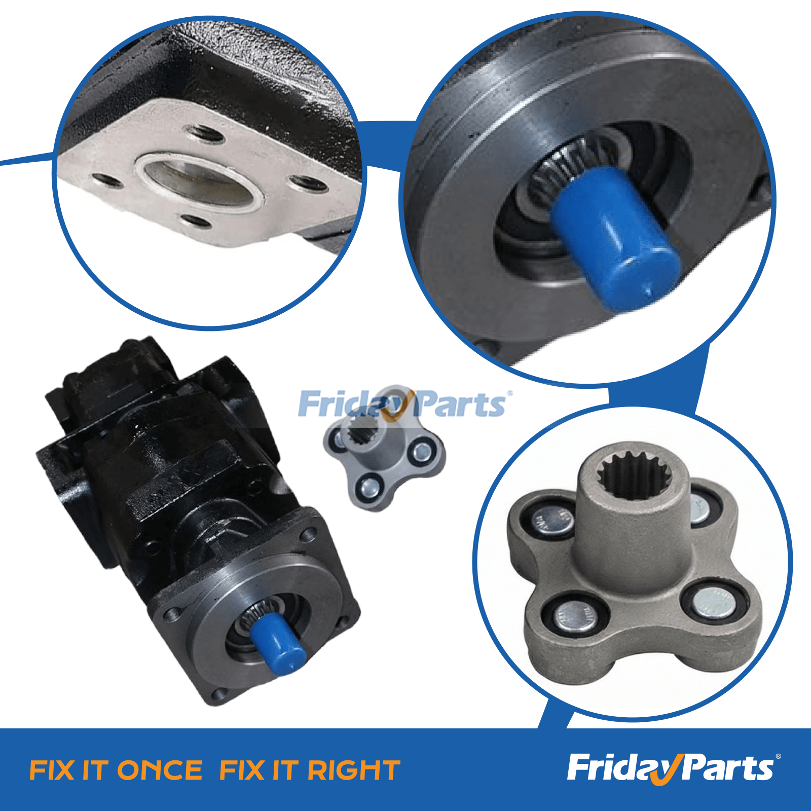  Hydraulic Pump For CASE