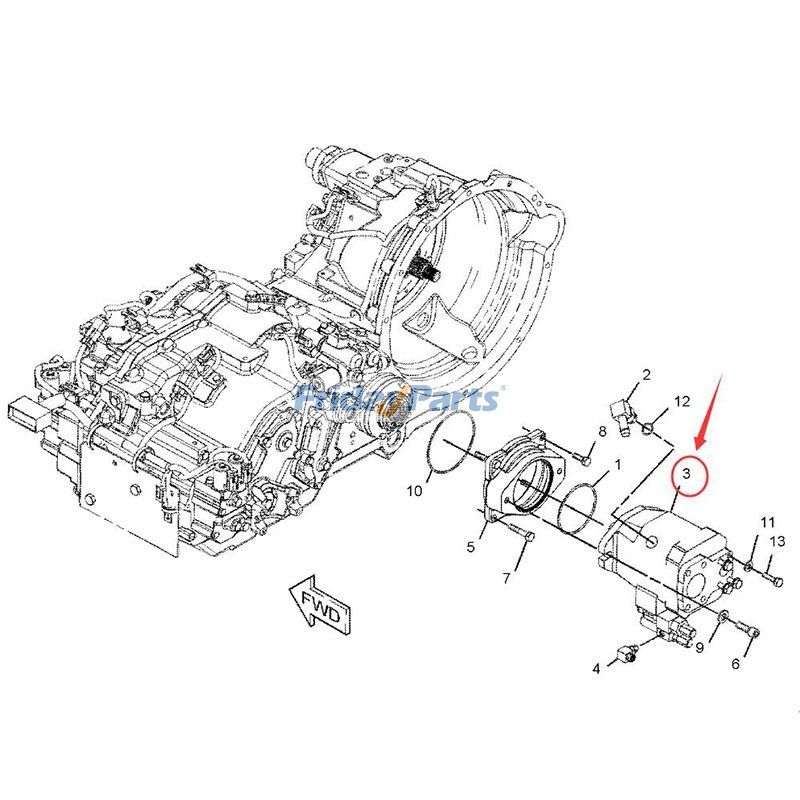 Hydraulic Pumperpillar CAT for Telehandler