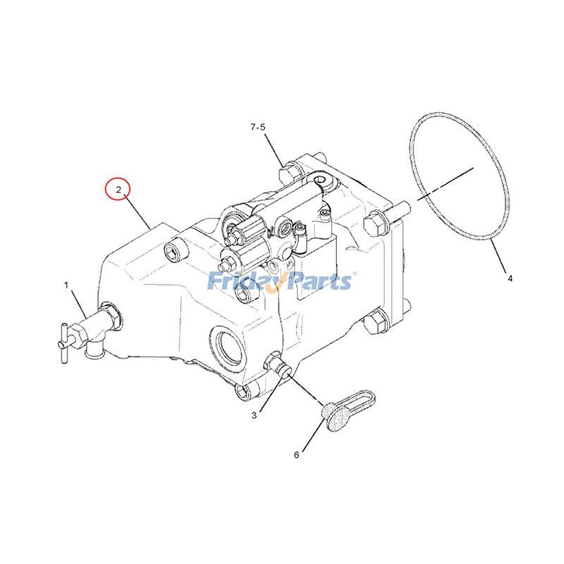 Hydraulic Pumperpillar CAT for Excavator,Loader
