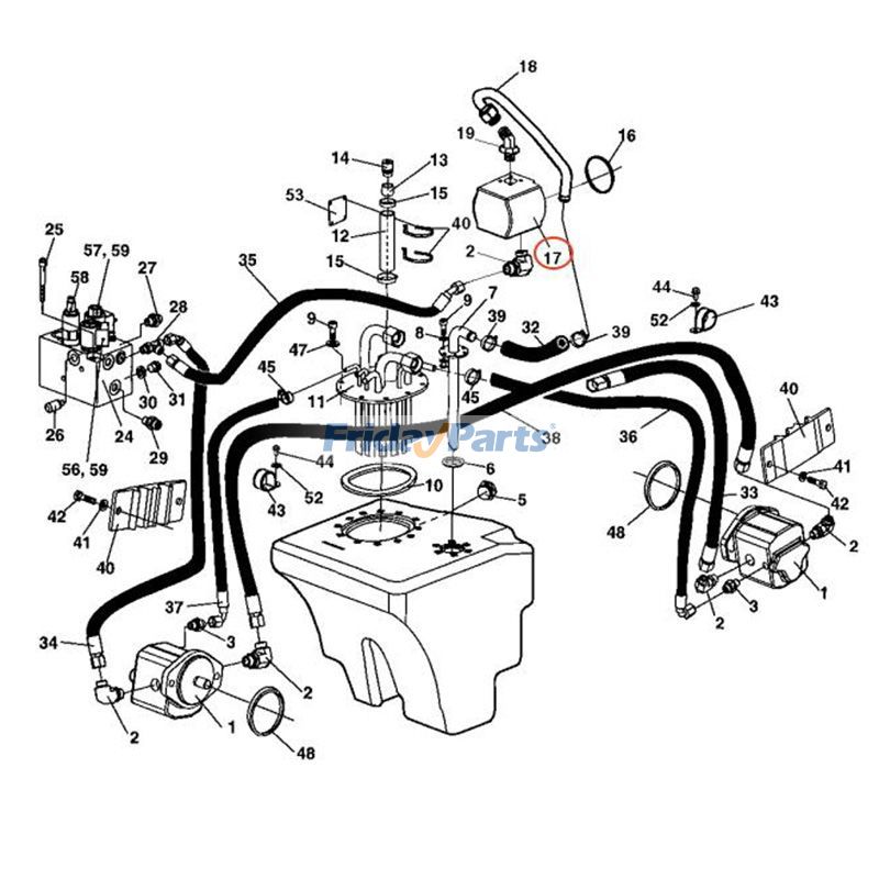 Hydraulic Pump 4700395520 for Dynapac Roller SCC900 CC800 SCC1000