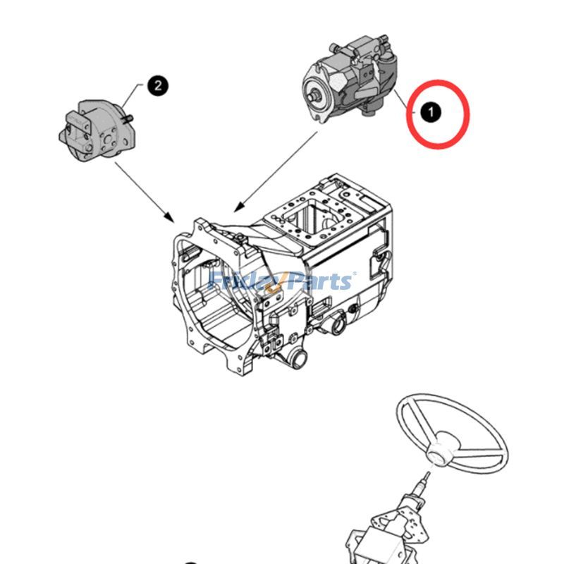  Hydraulic Pump For New Holland