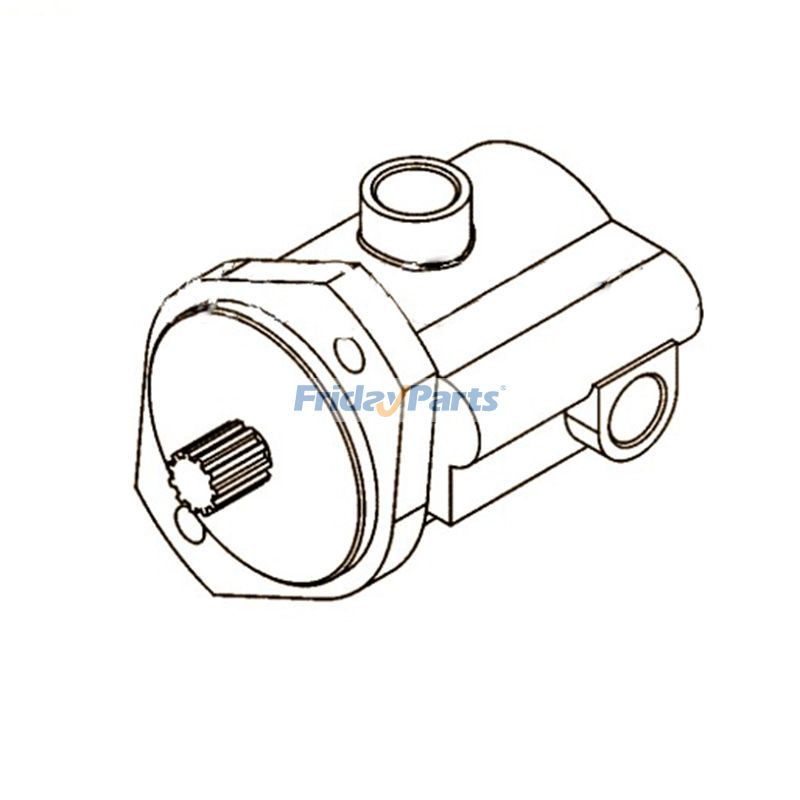 カミンズエンジン 6L8.9 ISC QSC8.3 ISL 用油圧ポンプ 4937419