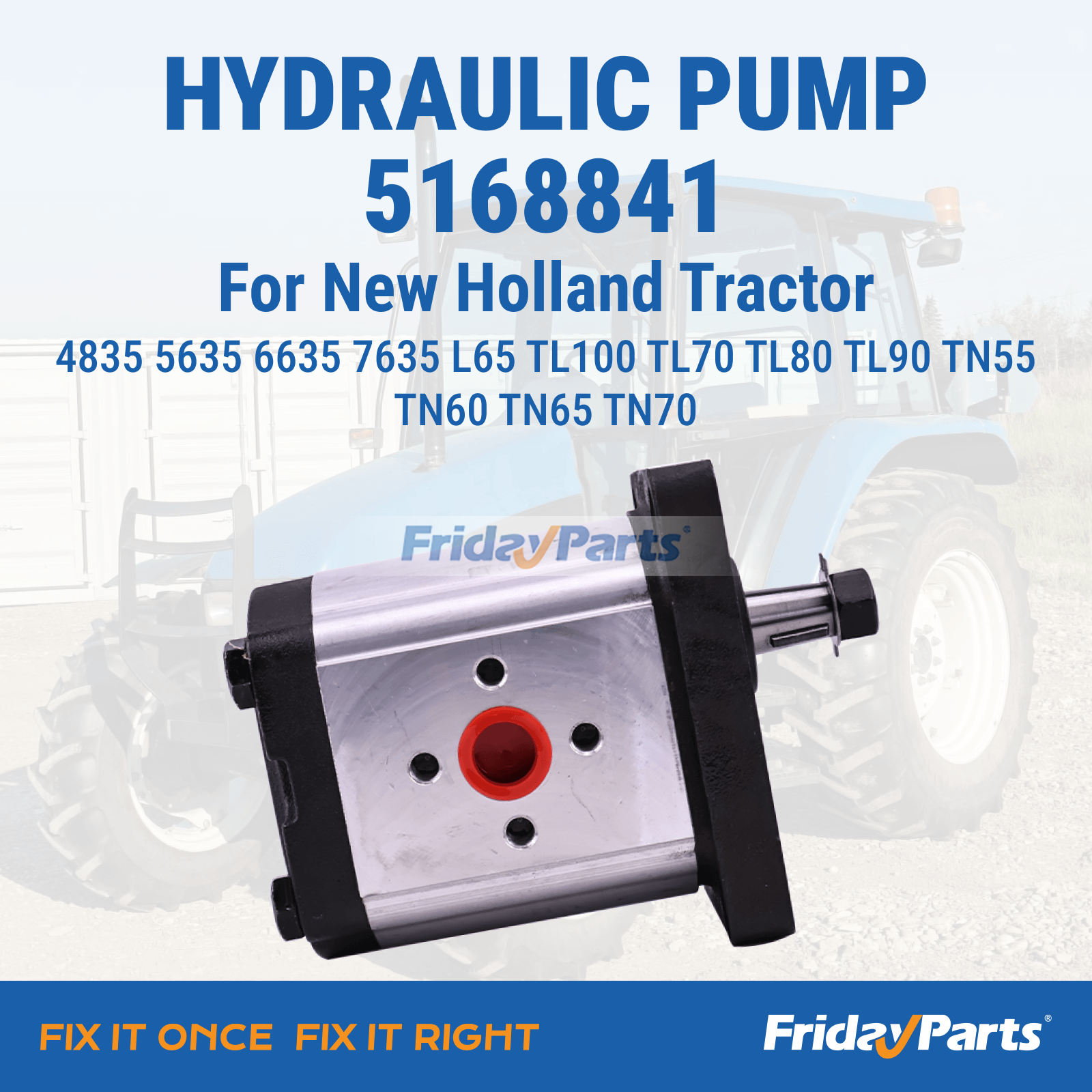Hydraulic Pump TN60 For New Holland Tractor