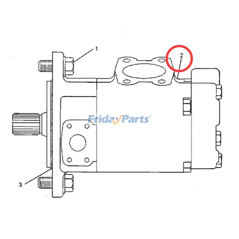 エンジン,ローダー,その他 油圧ポンプピラーCAT