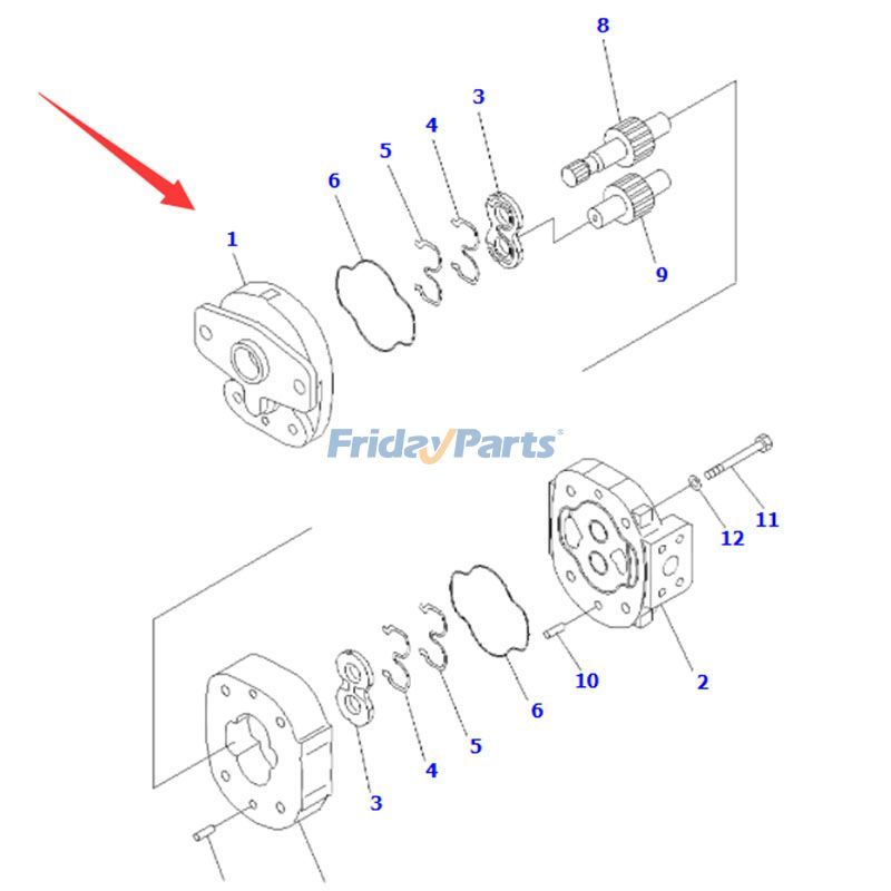 Excavator Hydraulic Pump 7