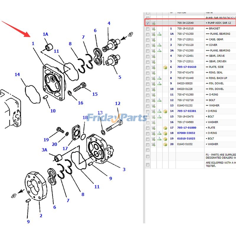 Hydraulic Pump Wheel for Loader