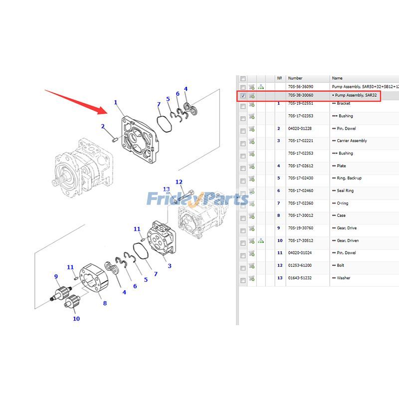 Hydraulic Pump Wheel for Loader