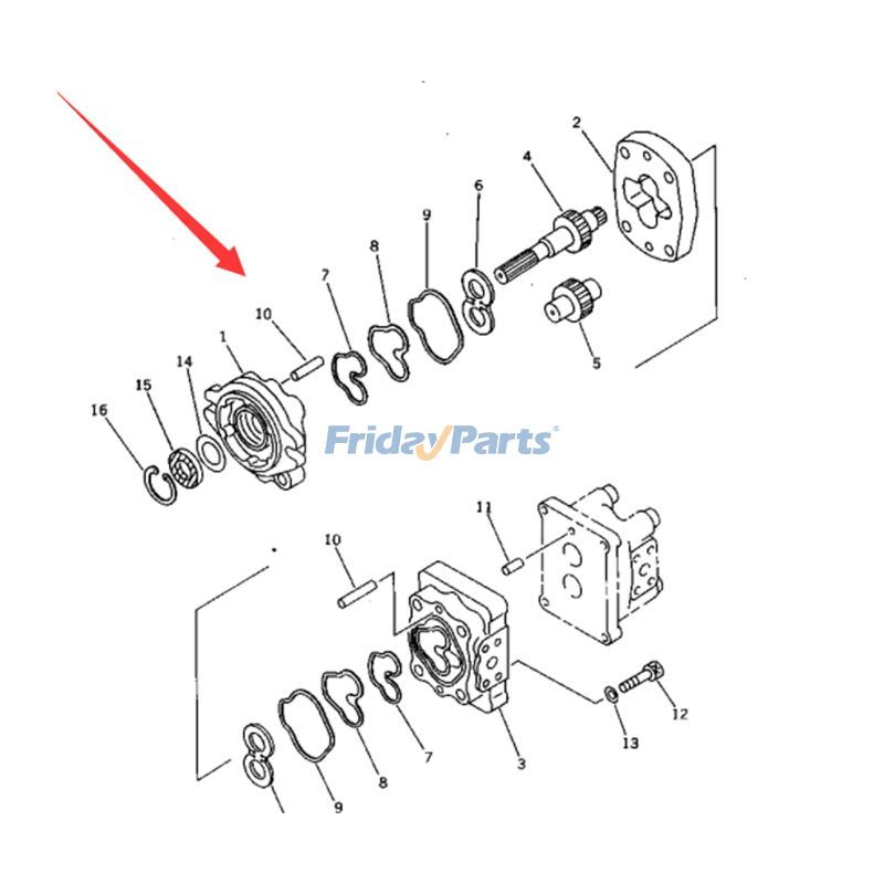 Hydraulic Pump for Excavator