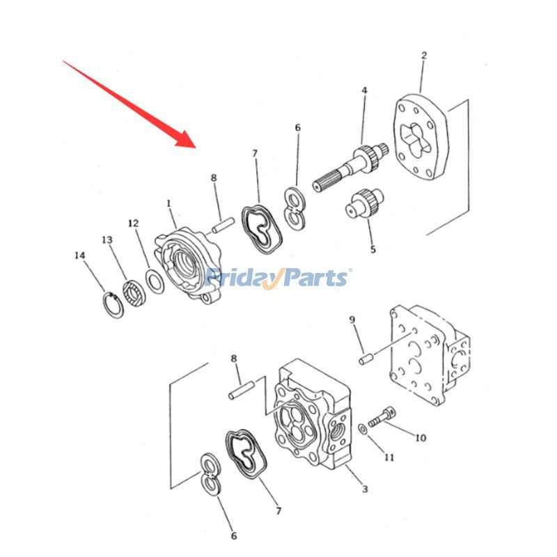 Hydraulic Pump for Excavator