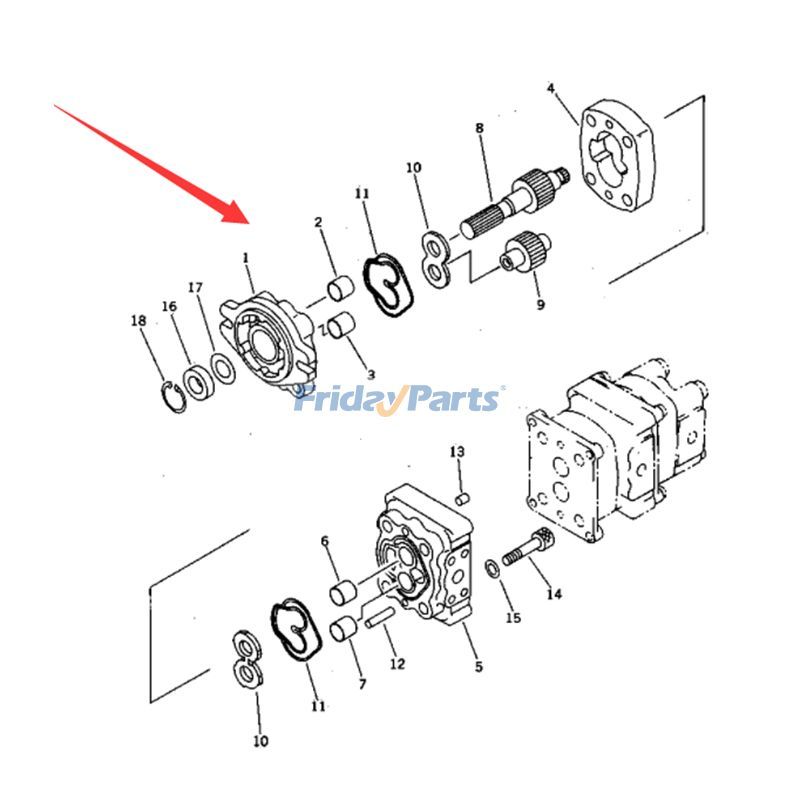 Hydraulic Pump for Excavator