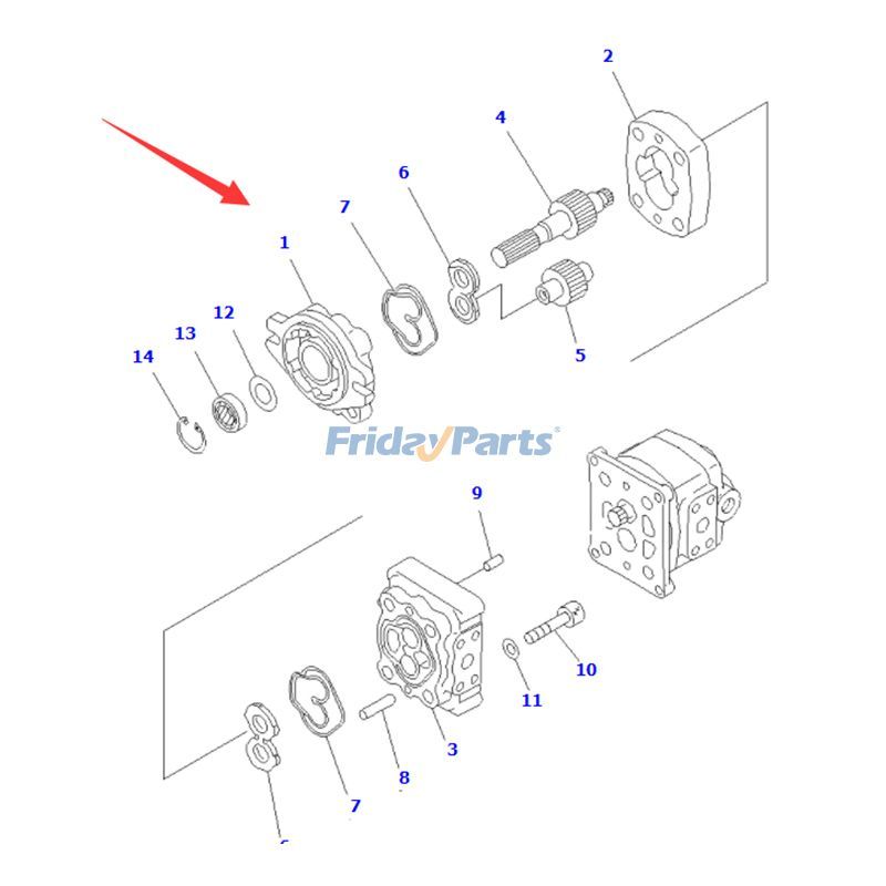 Hydraulic Pump for Excavator