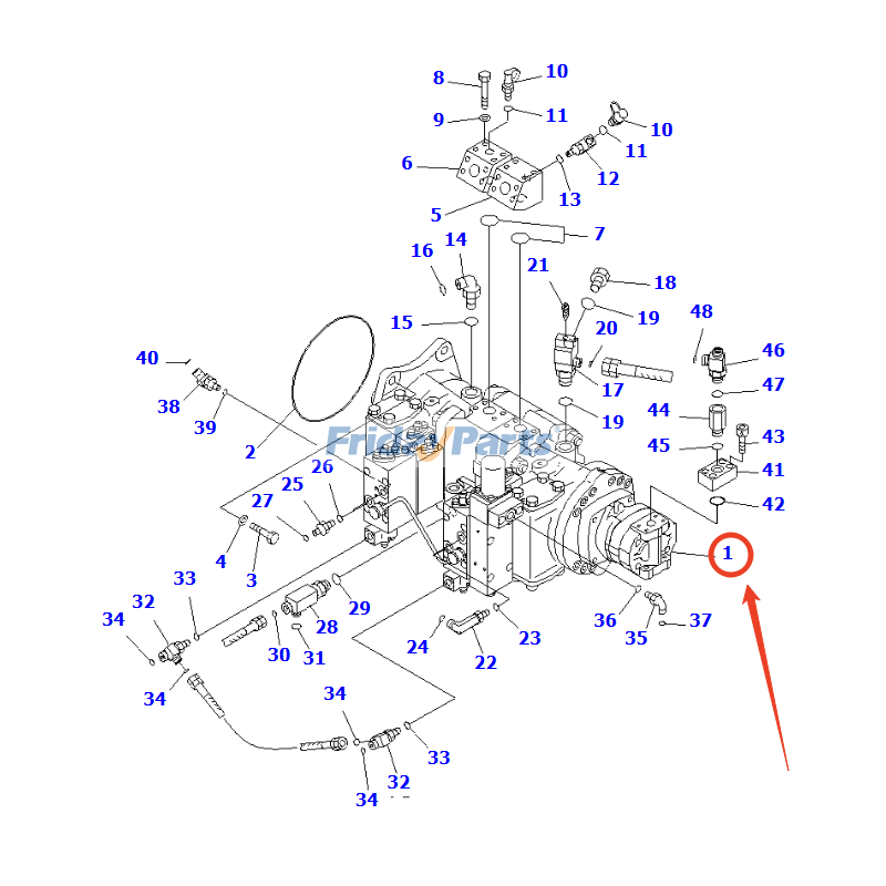 Hydraulic Pump for Excavator