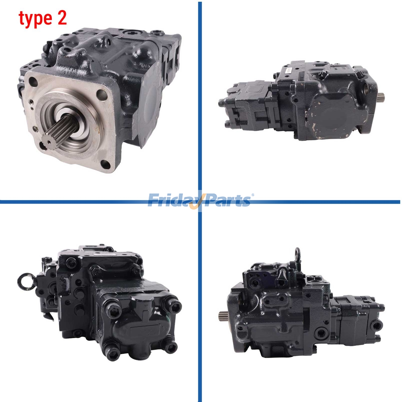 Bomba hidráulica 708-3S-00612 para excavadora Komatsu PC35MR-2