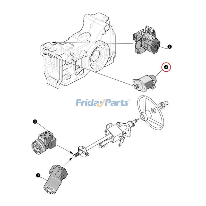 Hydraulic Pump 84263360 for New Holland T1804 T2104 T2304 T6030 T6050 CASE MAGNUM 180 190 210 PUMA 115 125 130 140 145 155 160 165 170 180 185 195 200 210 for less