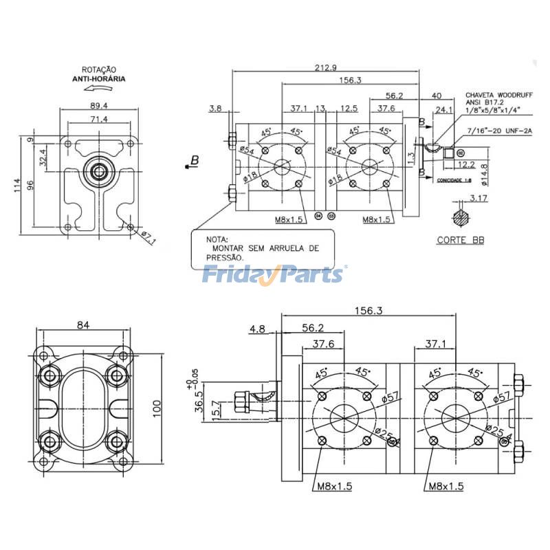 Hydraulic Pump for Tractor