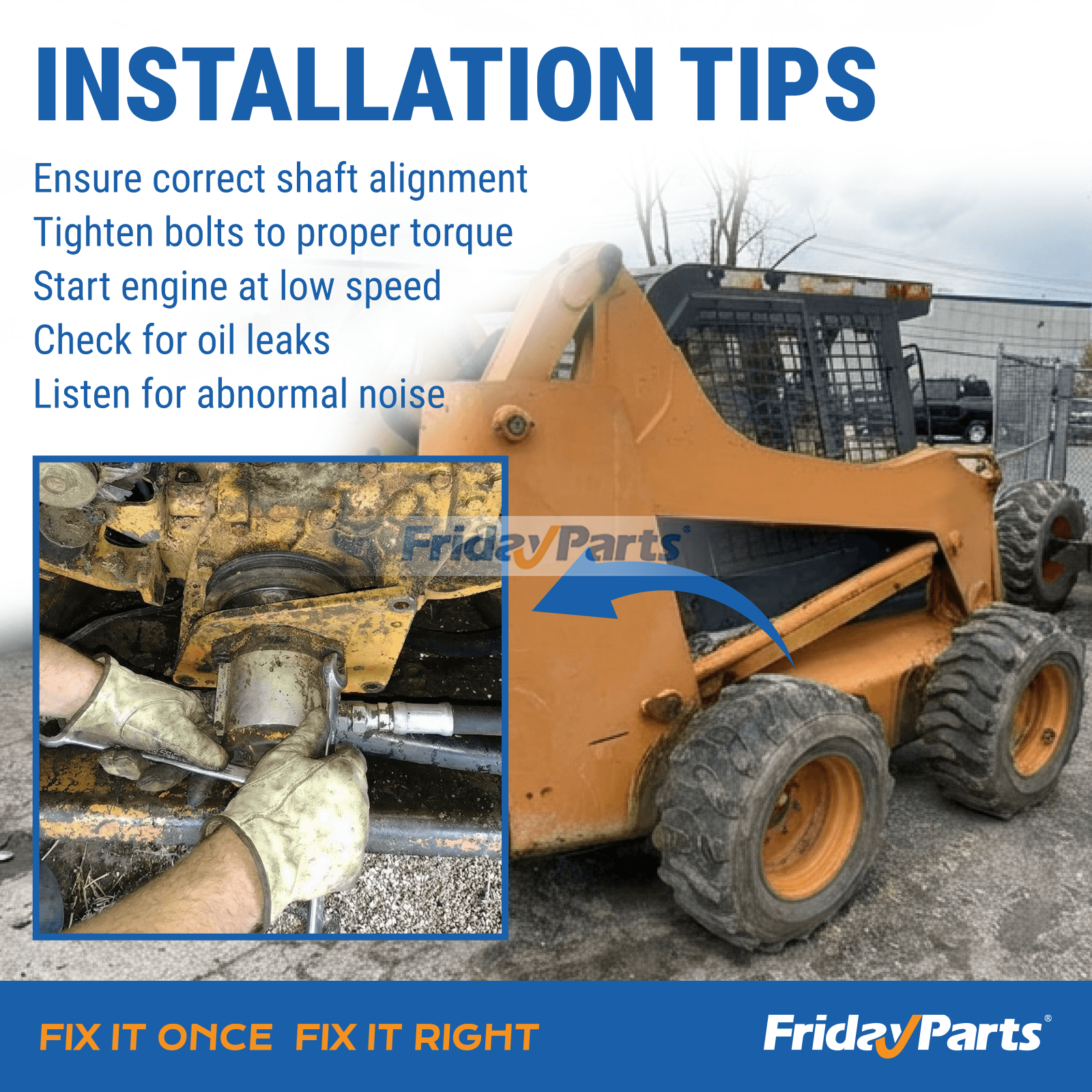 Parte para Pala cargadora