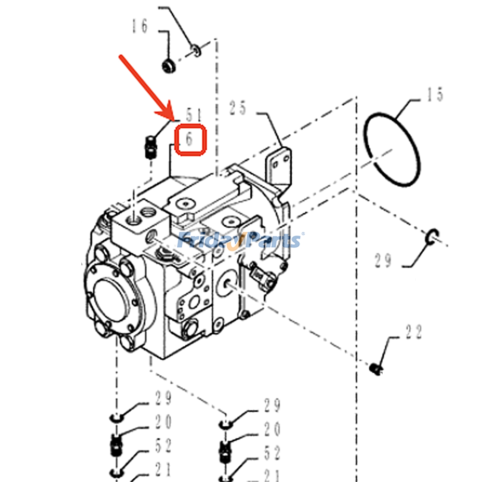 Hydraulic Pump for Tractor