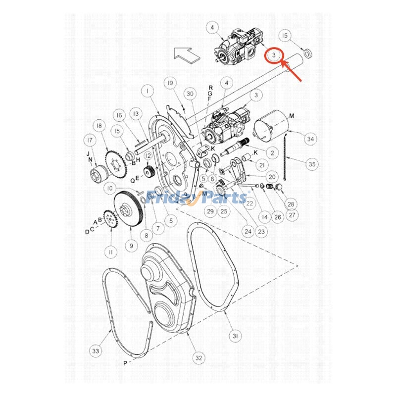 Hydraulic Pump for Other Agricultural Equipment