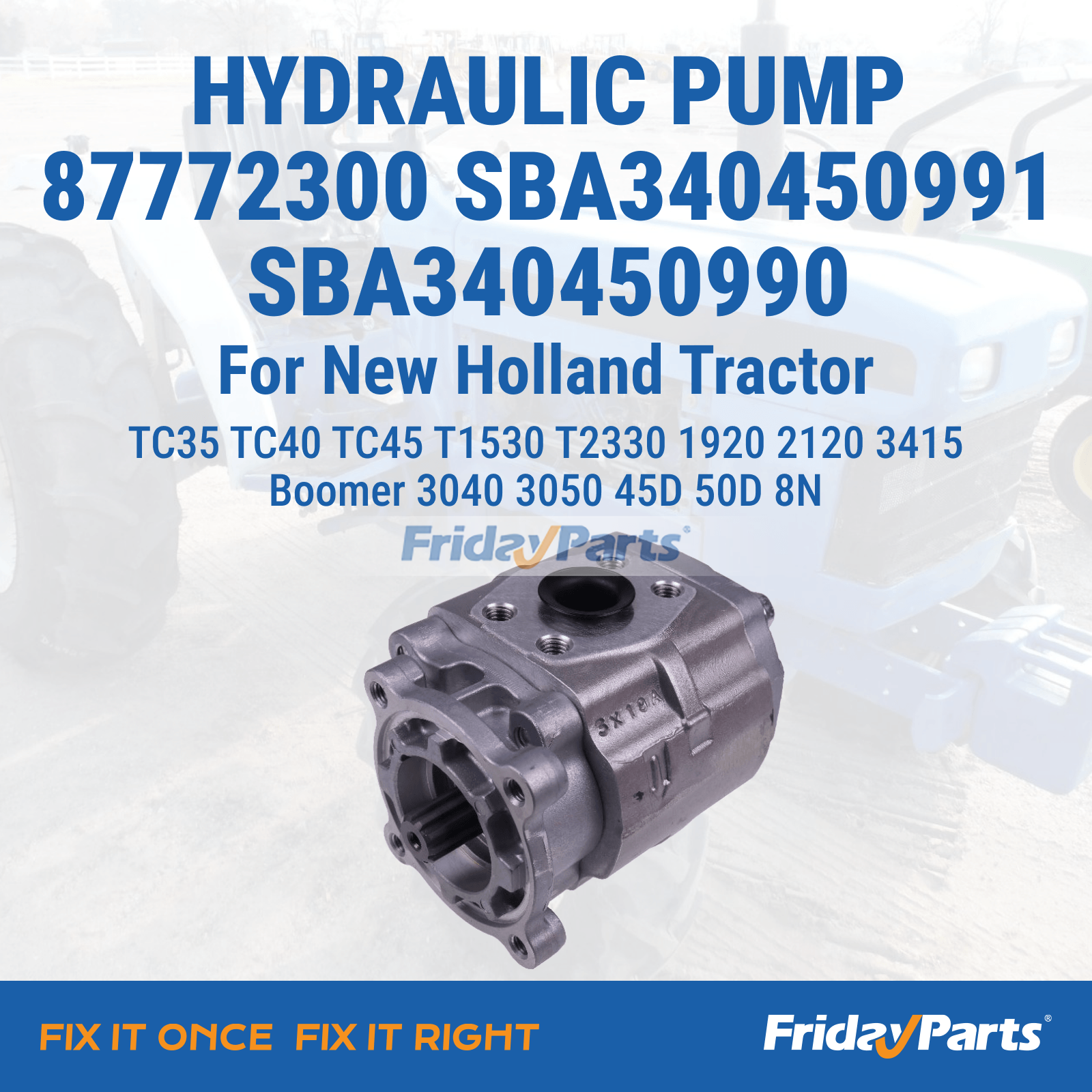Hydraulic Pump for Loader,Tractor