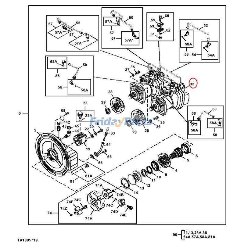  Hydraulic Pump For HITACHI