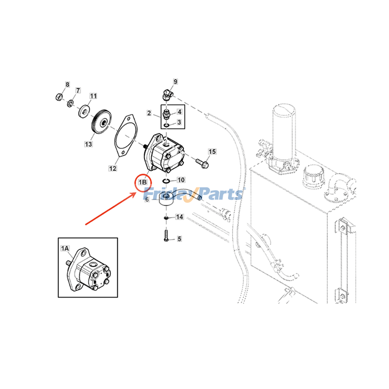 エンジン,その他の農業機械 油圧ポンプ
