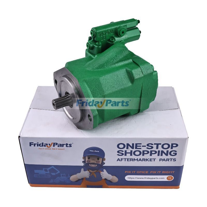 John Deere トラクター 6110 6520 6600 6620 6800 6810 6910 6150S 6920S 用油圧ポンプ AL161041