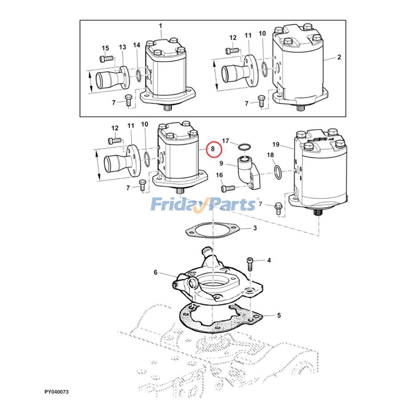 FridayPartsの油圧ポンプ