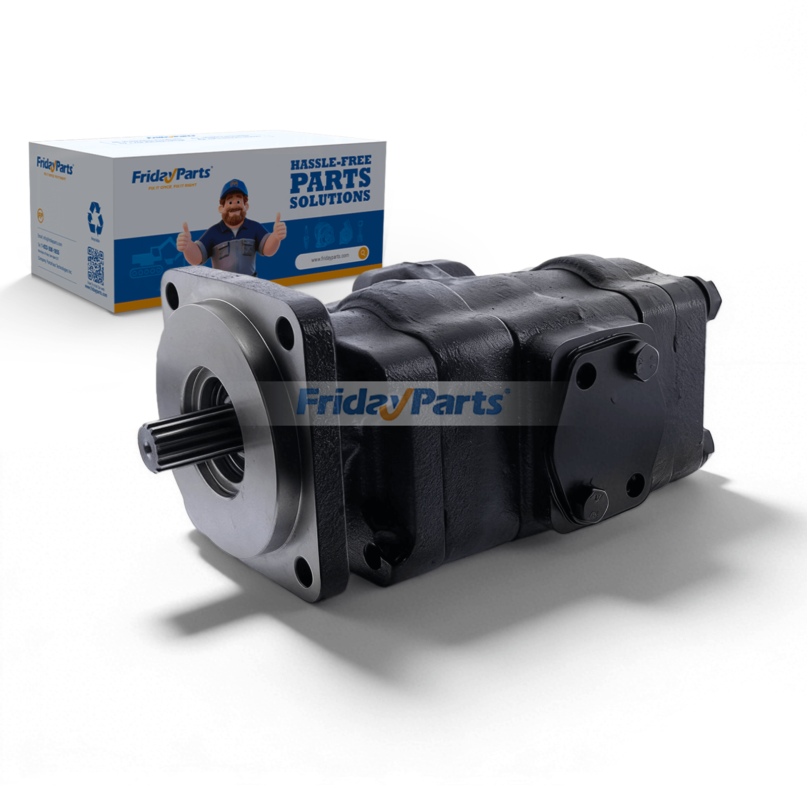 CASE バックホーローダー 580K 580SK 用油圧ポンプアセンブリ D149283 D146608