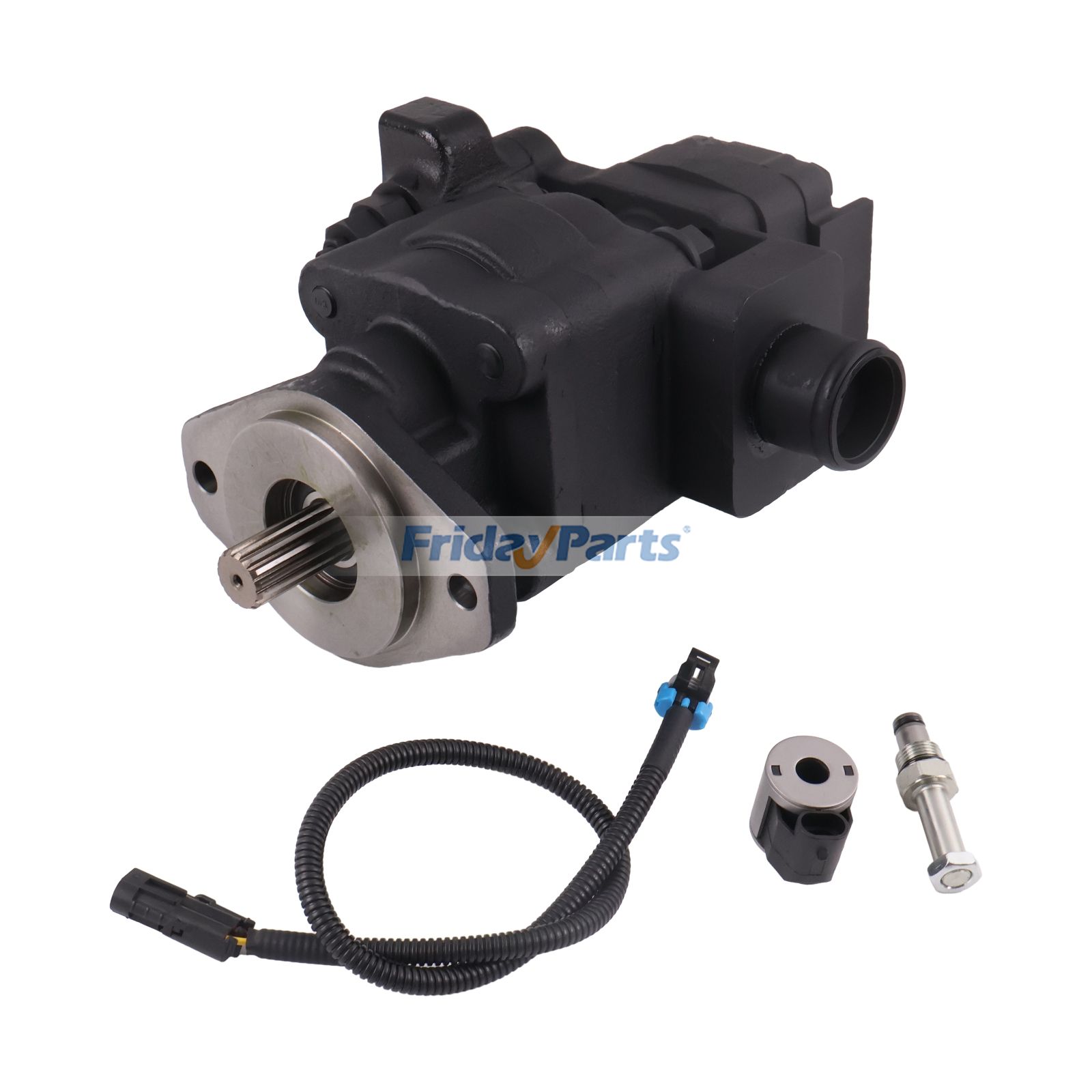 Pompe hydraulique AT169030 pour chargeur John Deere 310E 310SE 315SE