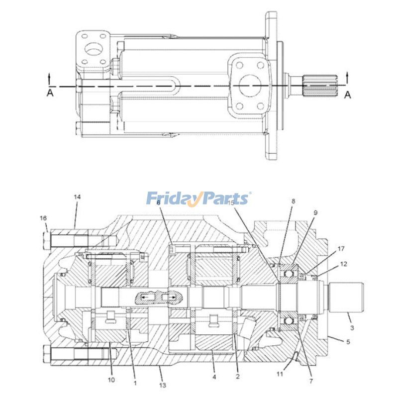 Hydraulic Pump for Dozer,Loader