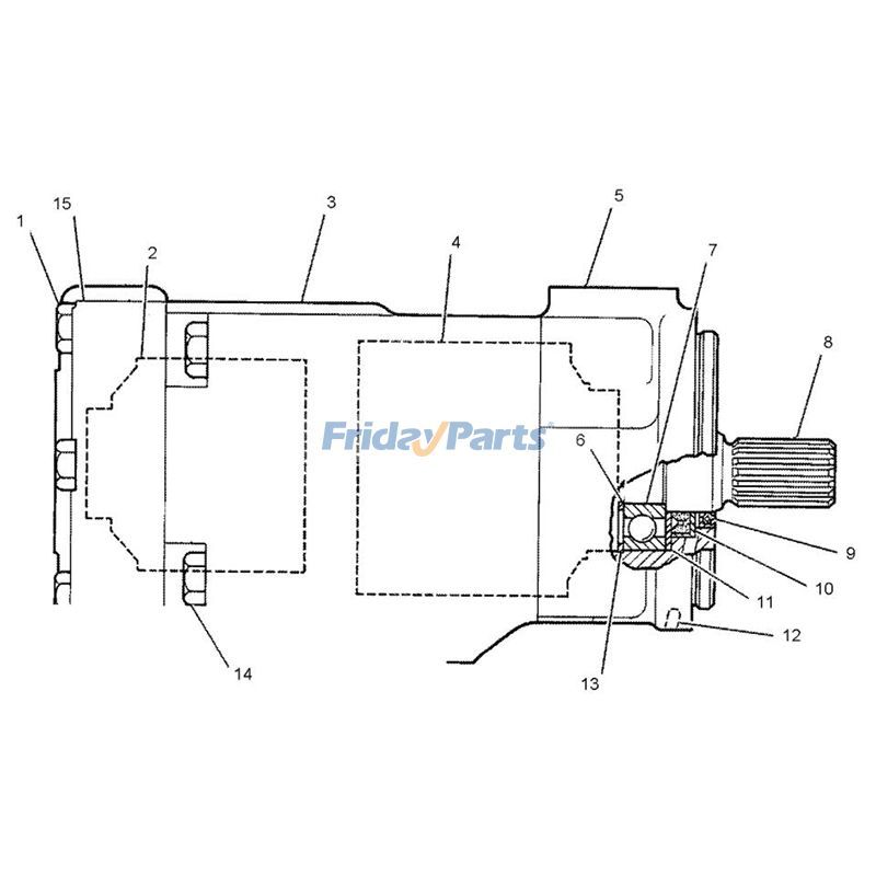 FridayParts Hydraulic Pump Cartridgeerpillar CAT