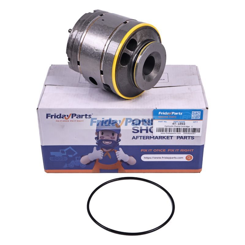 Hydraulic Pump Cartridge 4T-1893 for Caterpillar CAT Engine 3304 Loader 950B 963 950E