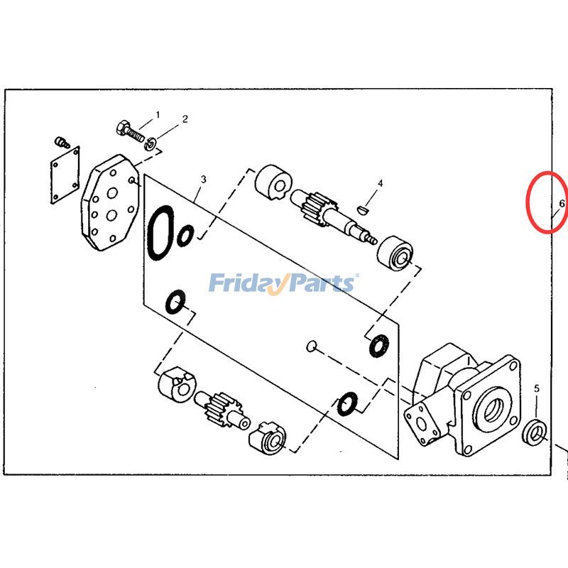 Hydraulic Pump For JOHN DEERE Generator