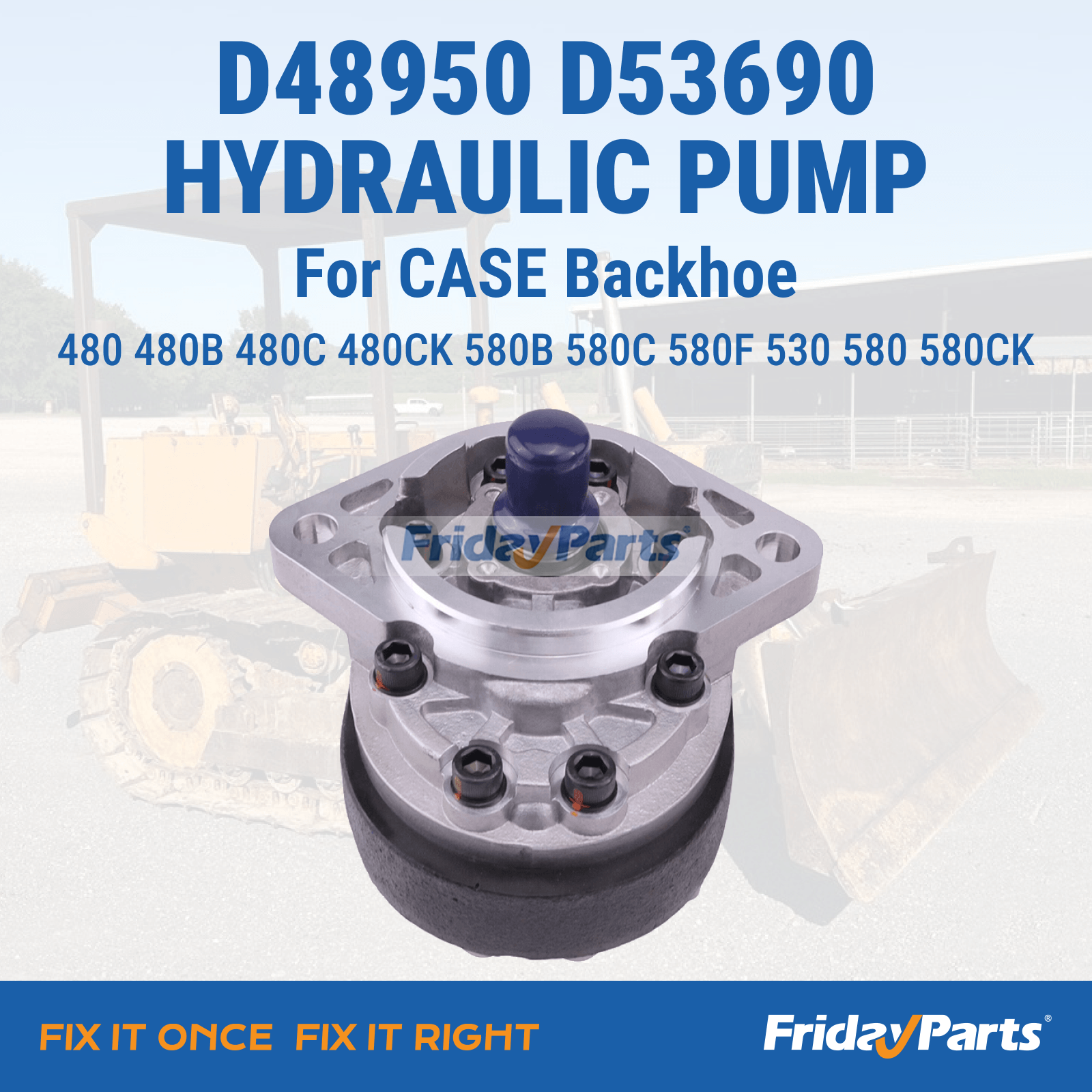 Hydraulic Pump for Dozer,Forklift,Loader,Tractor