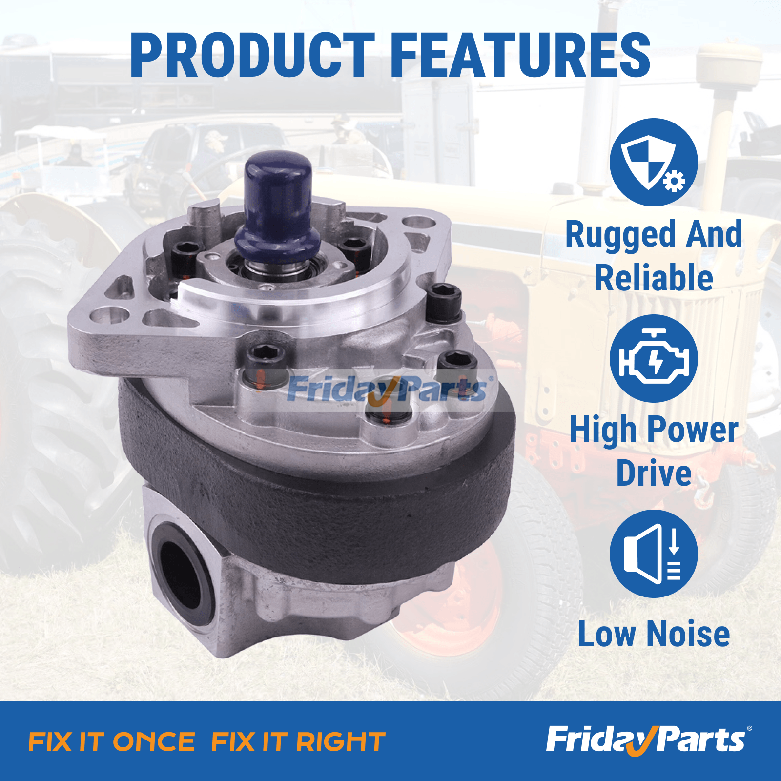 Dozer,Forklift,Loader,Tractor Hydraulic Pump