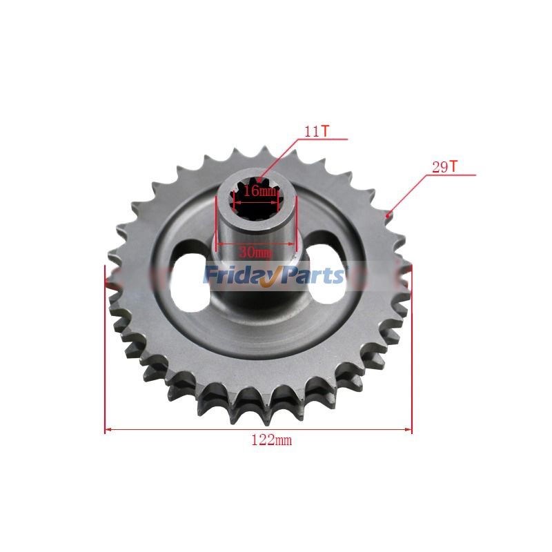 Hydraulic Pump Gear 12832504500 for Linde Forklift 1283