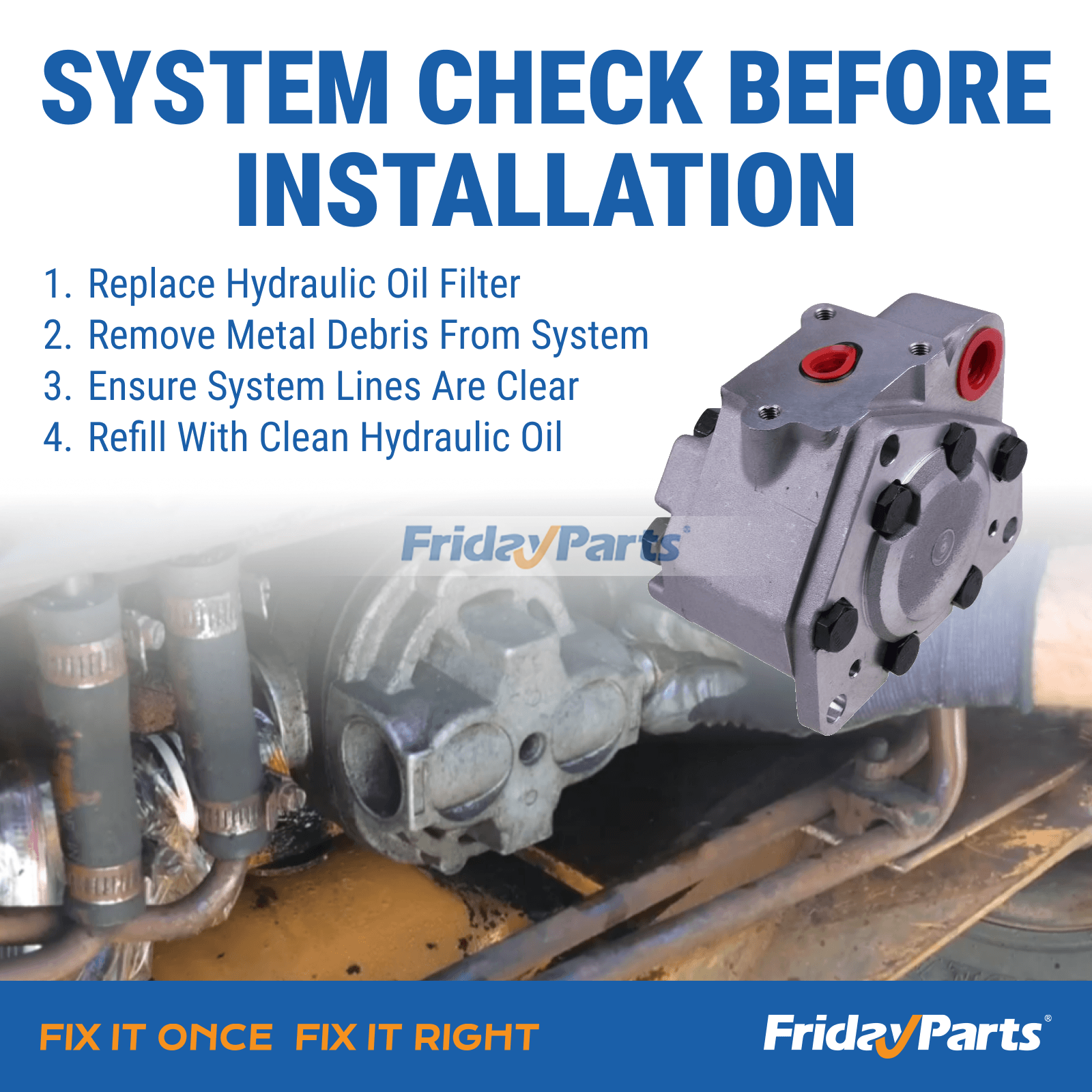Hydraulikpumpefür TraktorFür CASE,Für andere Marken
