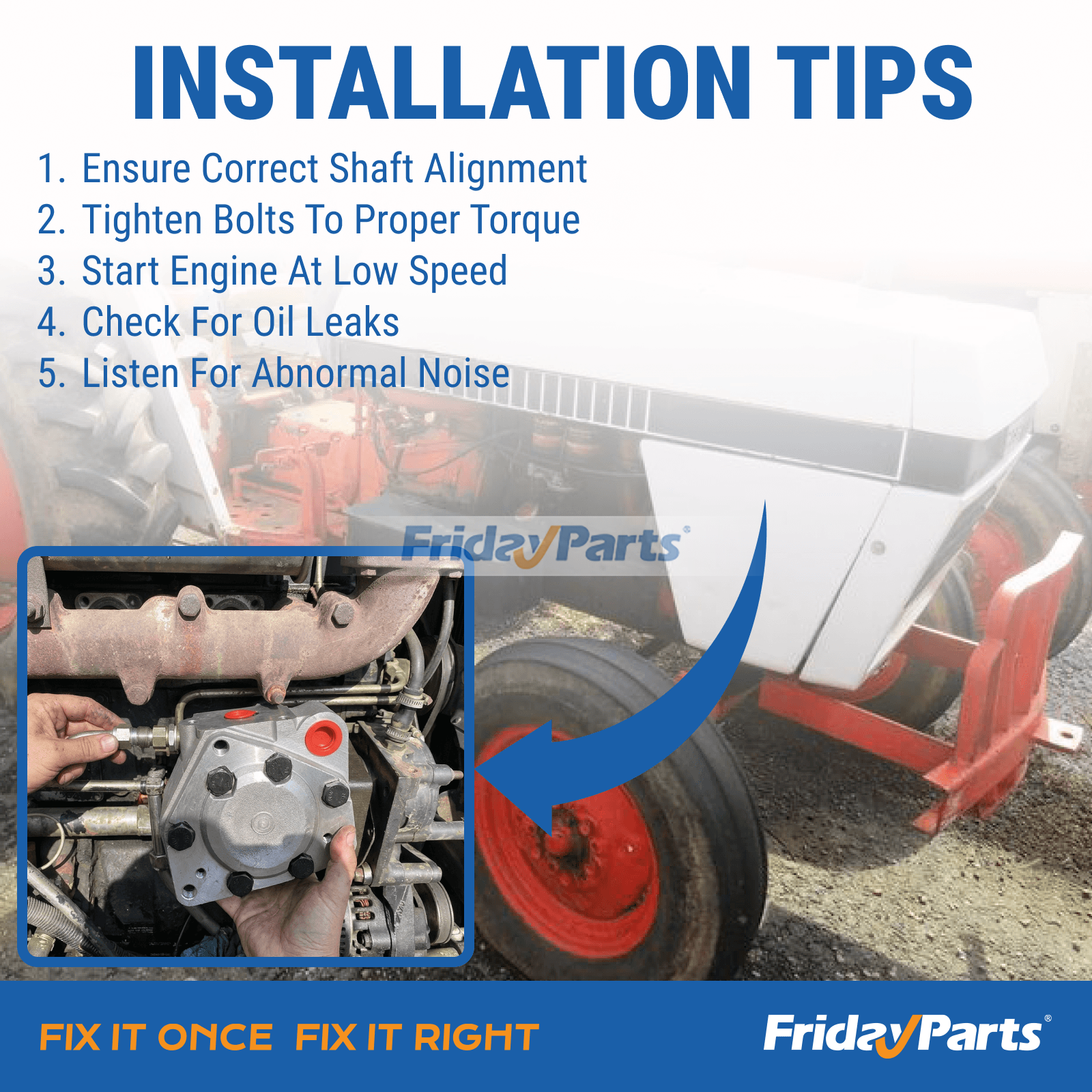 Hydraulikpumpebei FridayParts kaufen