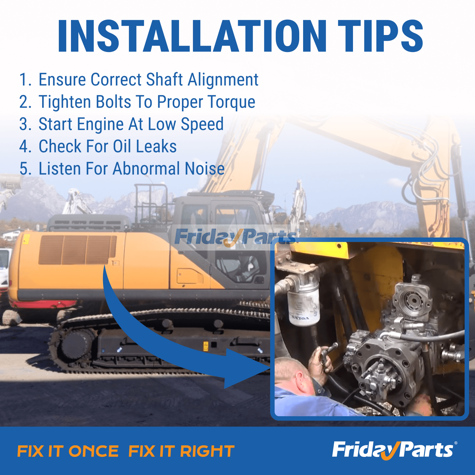 Hydraulic Pump CX350DLC CX350DNLC CX370DLC CX370DNLC For CASE Excavator