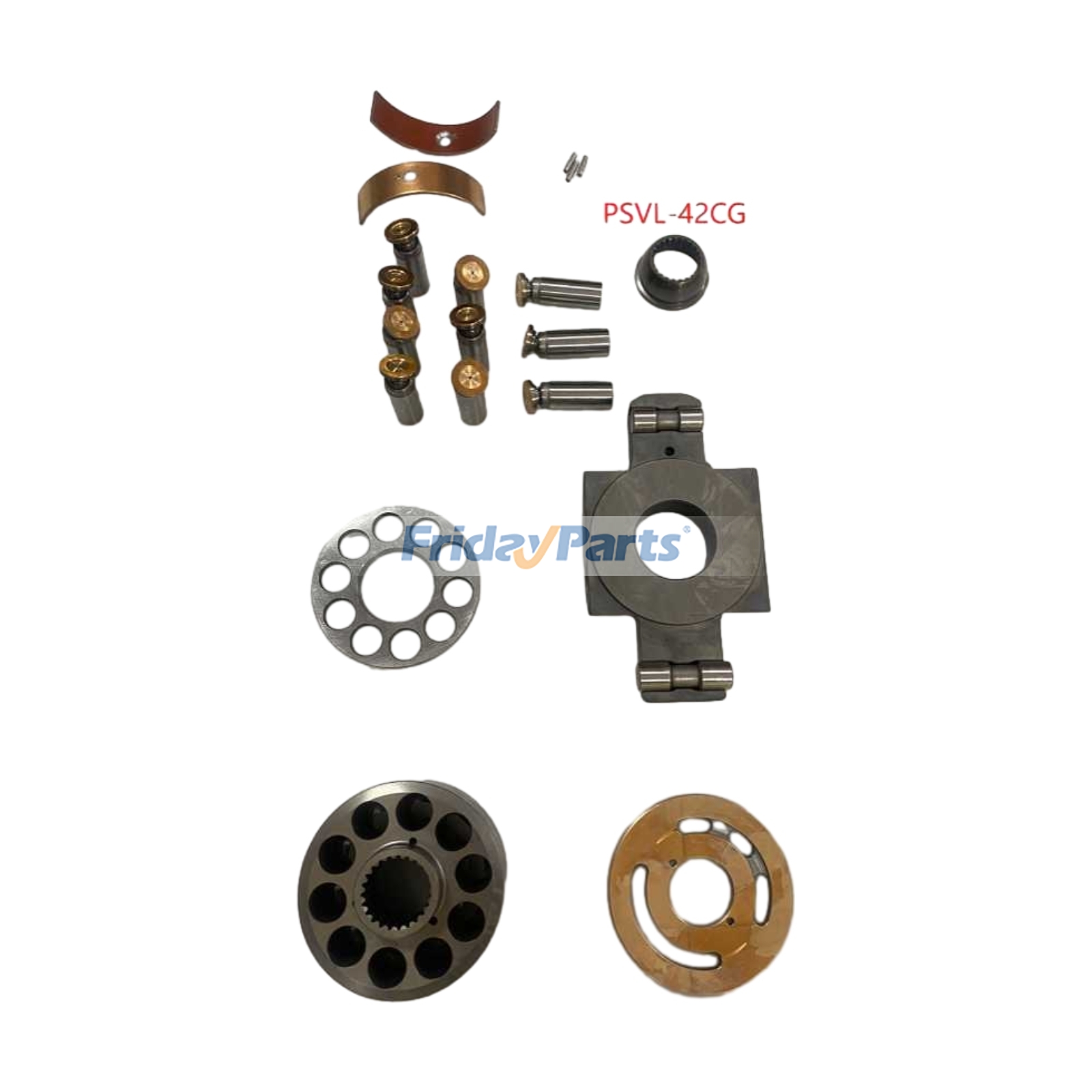 Hydraulic Pump Rebuild Kit PSVL-42CG 284-8038 for Mitsubishi Engine S3Q2 Caterpillar CAT Excavator 303C CR 303.5 D