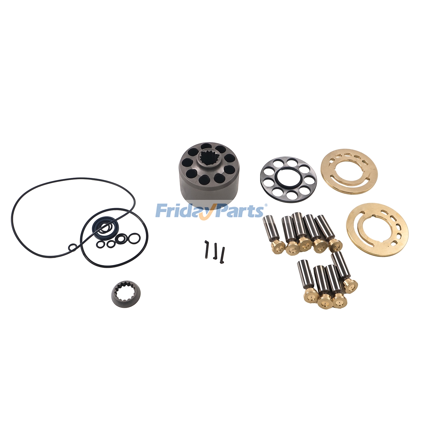 Kit de reparación de bomba hidráulica 191-2942 para Caterpillar CAT Motor 3126B Excavadora 3126 Cargadora 336D 950G 962G Portaherramientas IT62G II