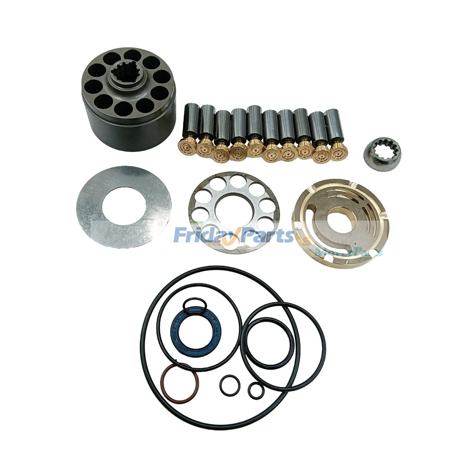Hydraulic Pump Repair Kit AP2D12LV1RS79694 for Bobcat 325 Mini Excavator