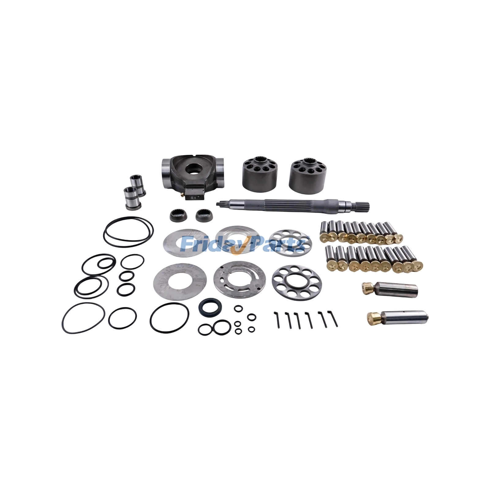Kit de reparación de bomba hidráulica para Rexroth A10VD43SR1RS5-972-3 | Compatible con excavadora Komatsu PC75UU-2